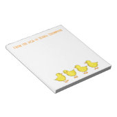 Bloc-note Poules qui Grattent les Chic Spring Fantaisie Amus (Incliné)