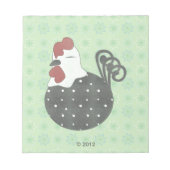 Bloc-note Poulet de Chubby (Devant)