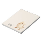 Bloc-note Poulet Jaune Mignon (Tourné)