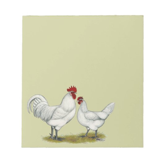 Bloc-note Poulets de pieds bleus (Devant)