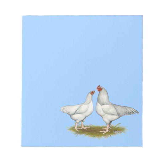 Bloc-note Poulets Ixworth (Devant)