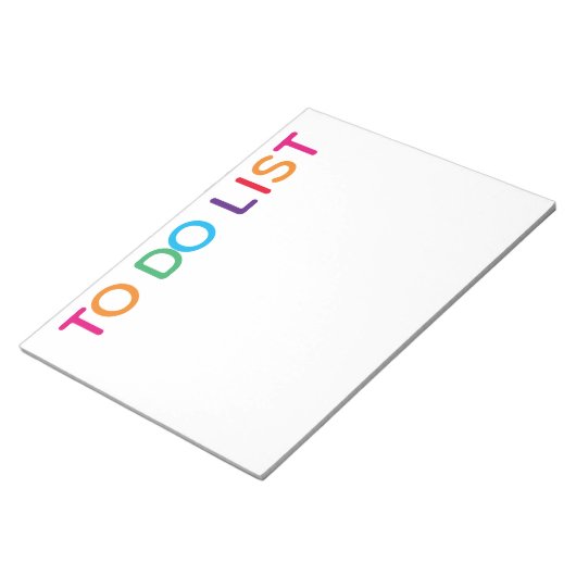 Bloc-note Pour effectuer l'impression d'un bloc multicouleur (Incliné)