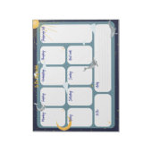 Bloc-note Pour faire cette semaine (Tourné)