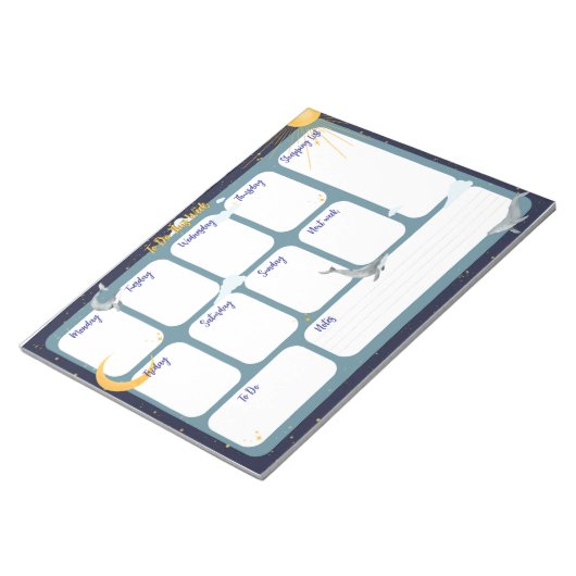 Bloc-note Pour faire cette semaine (Incliné)