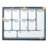 Bloc-note Pour faire cette semaine (Devant)