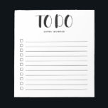 Bloc-note Pour faire la liste des scripts en gras<br><div class="desc">Liste à faire simple avec votre nom et un script en gras.</div>