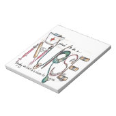 BLOC-NOTE POUR L'AMOUR DE L'INFIRMIÈRE (Tourné)