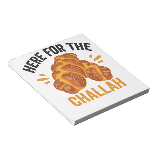 Bloc-note Pour le pain d'Hanoukka juif challah amusant (Incliné)