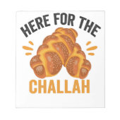 Bloc-note Pour le pain d'Hanoukka juif challah amusant (Devant)