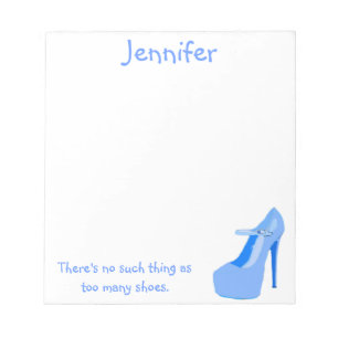 Bloc-note Pour les filles qui aiment des chaussures de talon