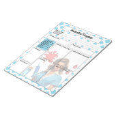 Bloc-note Pour Un Modèle De Médicaments Vivant (Incliné)