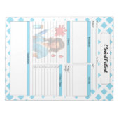 Bloc-note Pour Un Patient _ Clinique Vivant (Devant)