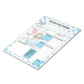 Bloc-note Pour Une _ Collecte De Données De Médicaments Viva (Incliné)