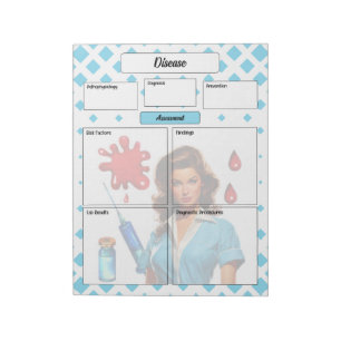 Bloc-note Pour Une _ Maladie Vivante Température 1