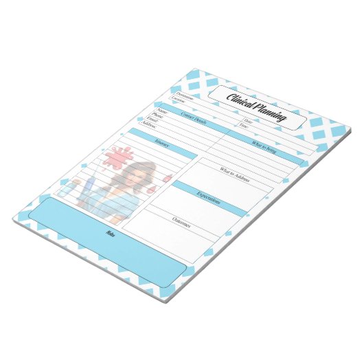 Bloc-note Pour Une Planification Clinique Vivante (Incliné)