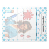 Bloc-note Pour Une Vie _ Équations Importantes (Devant)