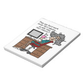 Bloc-note Pourquoi humour de dur labeur d'occasion (Tourné)