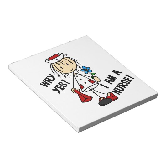 Bloc-note Pourquoi je suis infirmière (Incliné)