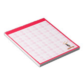 Bloc-note Poutre de balance de gymnastique mignonne (Incliné)