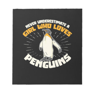 Bloc-note Power Of A Girl Who Loves Penguins