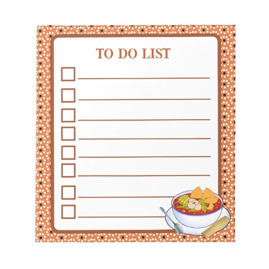 Bloc-note Pozole Rojo De Pollo (Devant)