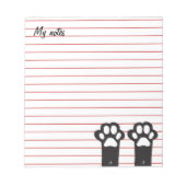 Bloc-note Prappe de chats (Devant)