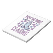 Bloc-note Pray Without Ceasing Floral Praying Hands Shirt_1 (Tourné)
