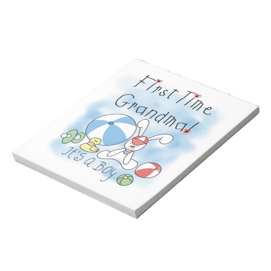 Bloc-note Première Grand-mère des cadeaux de garçon (Tourné)