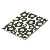 Bloc-note Preppy Black Neon vert Hippie Motif (Tourné)
