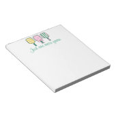 Bloc-note Preppy Pickleball Notepad cadeau (Incliné)