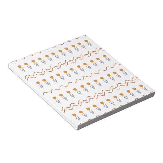 Bloc-note Preppy Super Stripe Tulip Motif (Incliné)