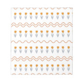 Bloc-note Preppy Super Stripe Tulip Motif (Devant)