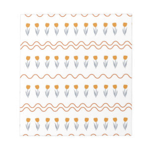 Bloc-note Preppy Super Stripe Tulip Motif