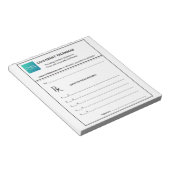 Bloc-note Prescription du podcast (Incliné)