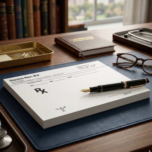 Bloc-note Prescription Notepad for Doctors and Medical Offic