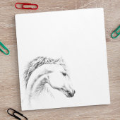 Bloc-note Presse-crayon portrait de cheval