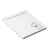 Bloc-note Prêt Volant Vaguement Compétent par Sandra Boynton (Incliné)