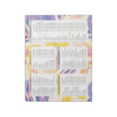 Bloc-note Pretty Grocery List Notepads, Custom Grocery List (Tourné)