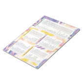 Bloc-note Pretty Grocery List Notepads, Custom Grocery List (Incliné)