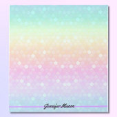 Bloc-note Pretty Pastel Mermaid Notes personnelles Pad Ajout