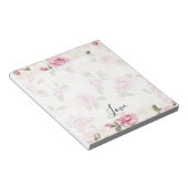 Bloc-note Pretty Pink Roses Romantic Love (Incliné)
