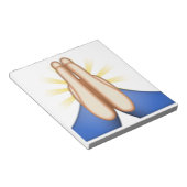 Bloc-note prier émoji (Incliné)