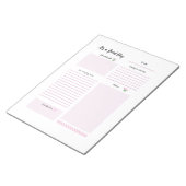 Bloc-note Prière de Gratitude du planificateur quotidien ros (Incliné)