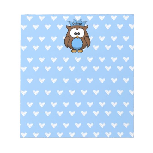 Bloc-note prince owl (Devant)