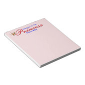 Bloc-note Princesse (Incliné)