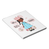 Bloc-note Princesse Big Soeur Africaine Américaine (Incliné)