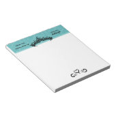 Bloc-note Princesse Tiara sur le bureau royal bleu (Incliné)