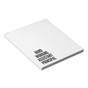 Bloc-note Principal adjoint de travail