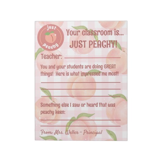 Bloc-note Principaux commentaires positifs de l'enseignant p (Tourné)