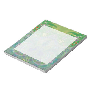 Bloc-note Printemps vert